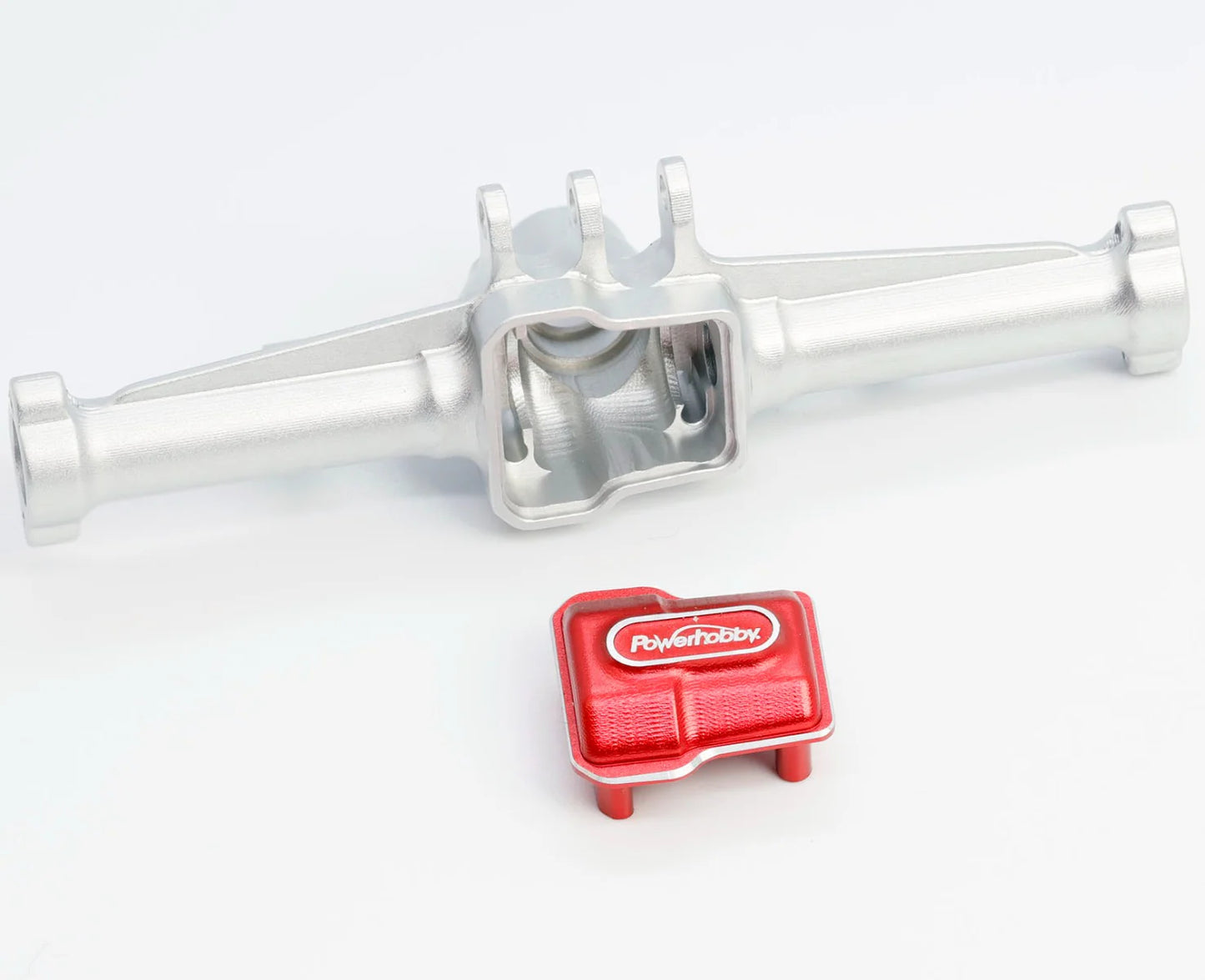 CNC Aluminum REAR Axle Housing for TRX4M SILVER