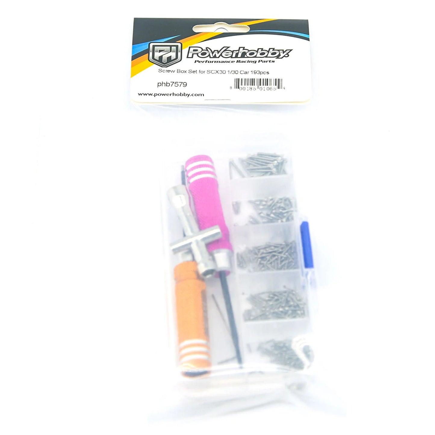 Powerhobby Screw Box Set 194pcs Axial SCX30