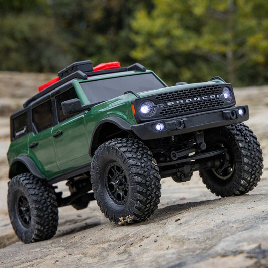 1/24 SCX24 FORD BRONCO 4X4 RTR BRUSHED ROCK CRAWLER, GREEN