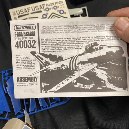 Matchbox F-86A Sabre