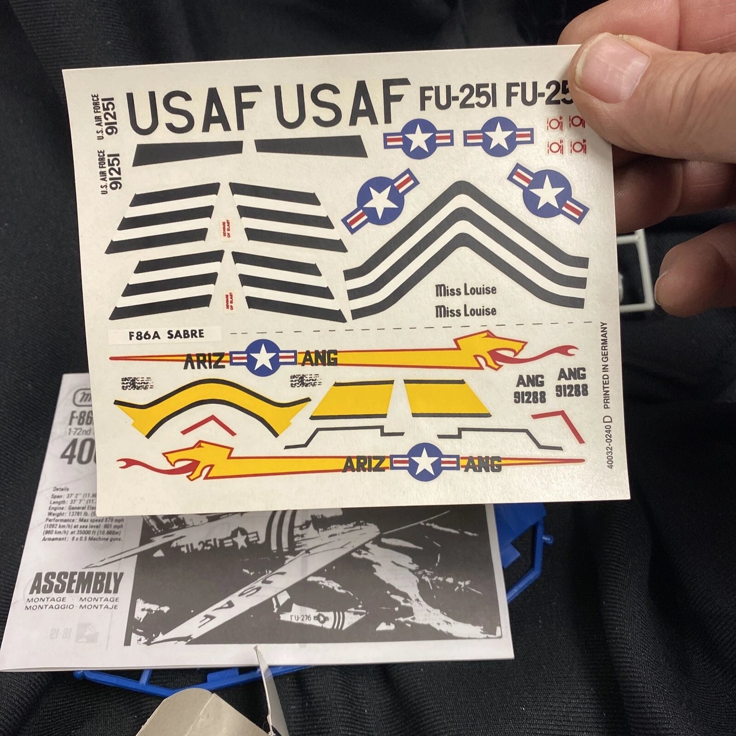 Matchbox F-86A Sabre