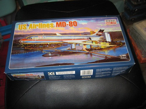 US Airlines MD-80 by Minicraft in 1/144 scale