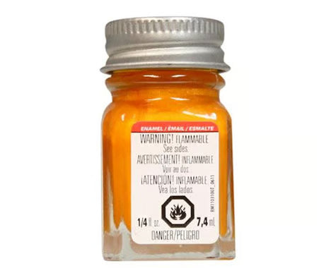 Testors Enamel 1/4oz Turn Signal Amber