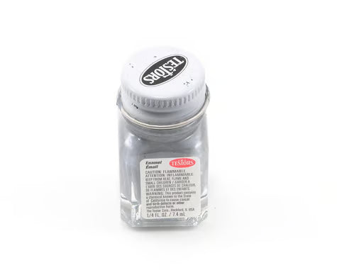 Testors Flat Gray Enamel Paint (1/4oz)