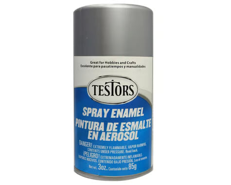 Testors Spray 3 oz Chrome