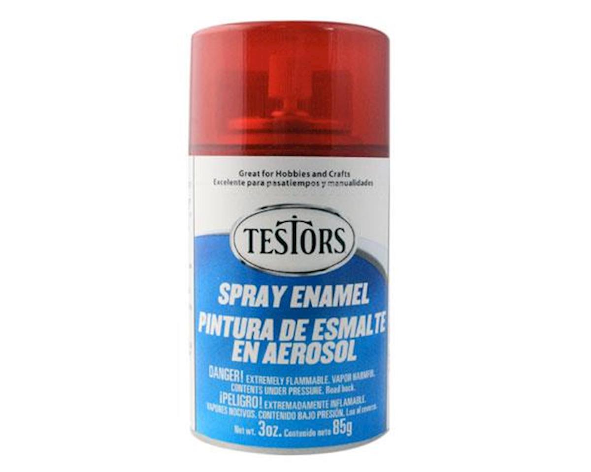 Testors Spray 3 oz Candy Apple Red