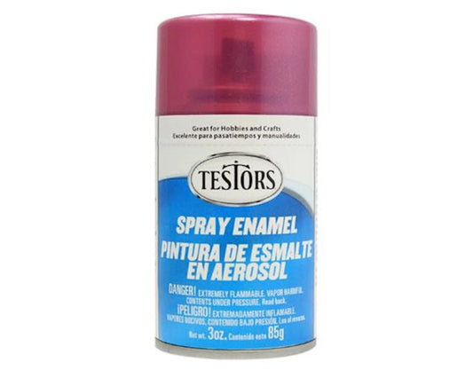 Testors Spray 3oz Burg. Purple Metal Flake
