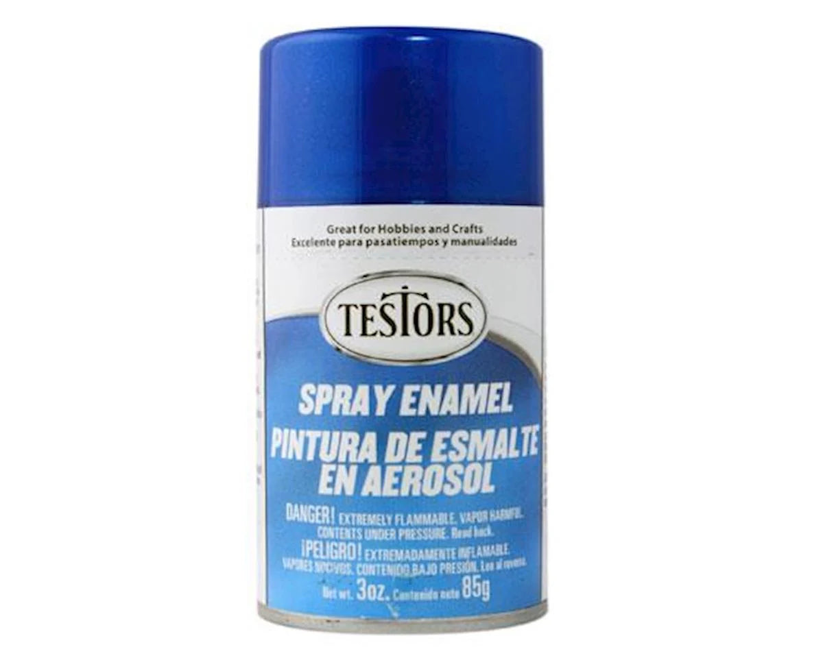 Testors Spray Enamel (Sapphire Blue Metal Flake) (3oz)