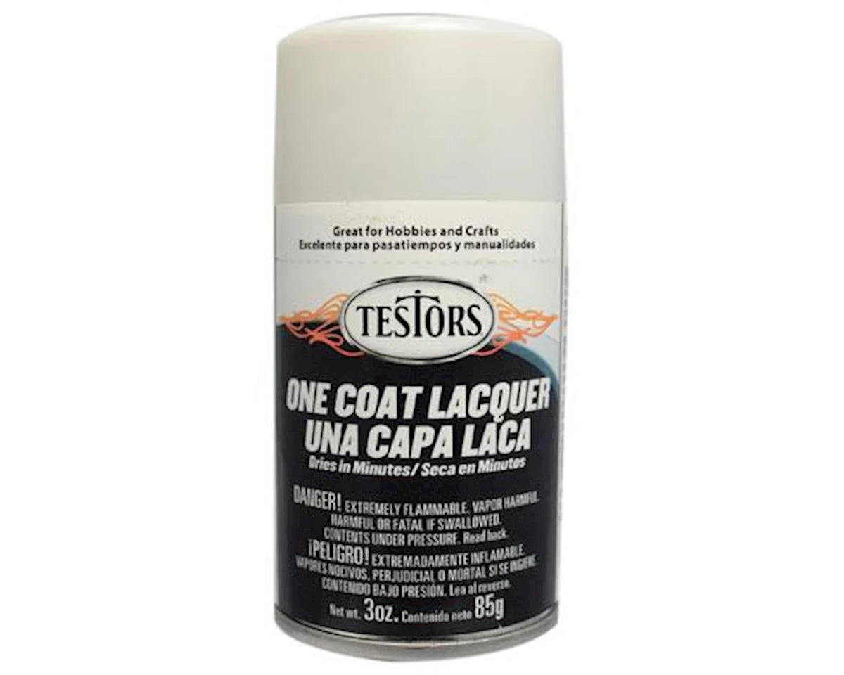 Testors One Coat, White Lightning, 3 oz
